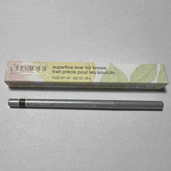 Clinique Superfine Liner For Brows Shade 02 Soft Brown Full Regular Size